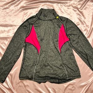 Xersion Women's Charcoal and Fuchsia Jacket